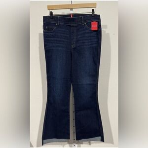 SPANX Women's Deep Indigo Flare Jeans -XL NWT